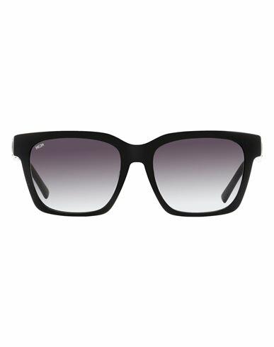 Mcm Mcm Rectangular Mcm713sa Sunglasses Sunglasses Black Acetate Cover