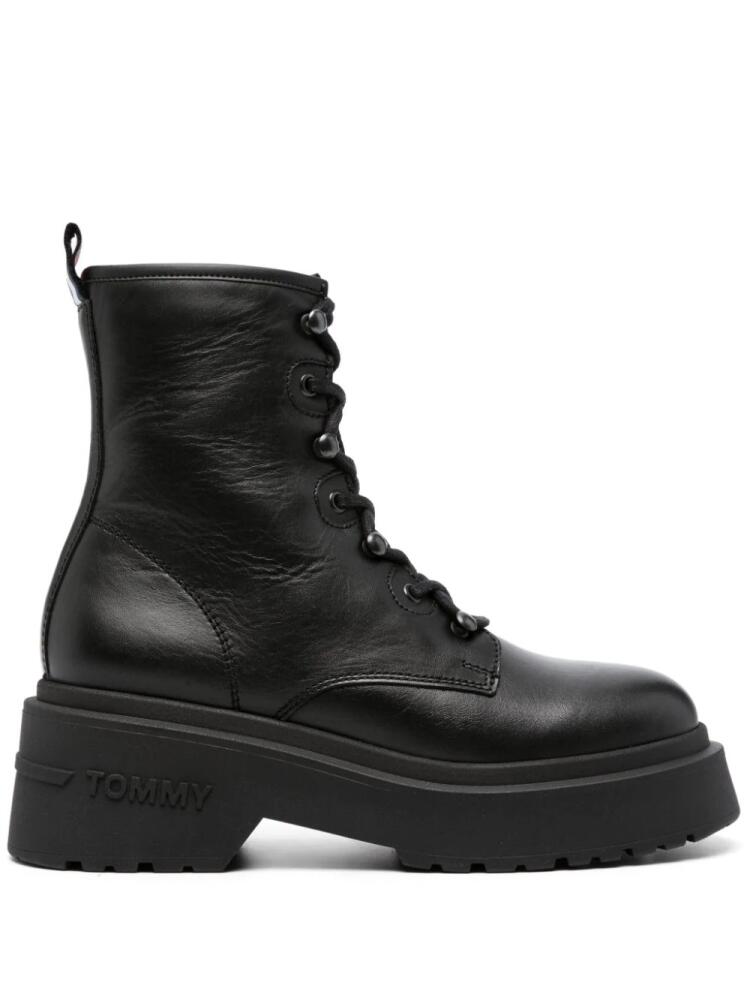 Tommy Jeans 60mm chunky boots - Black Cover