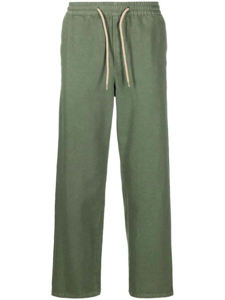 A.P.C. Vincent twill cotton trousers - Green Cover