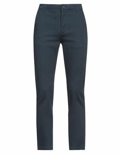 The Editor Man Pants Navy blue Cotton, Elastane Cover