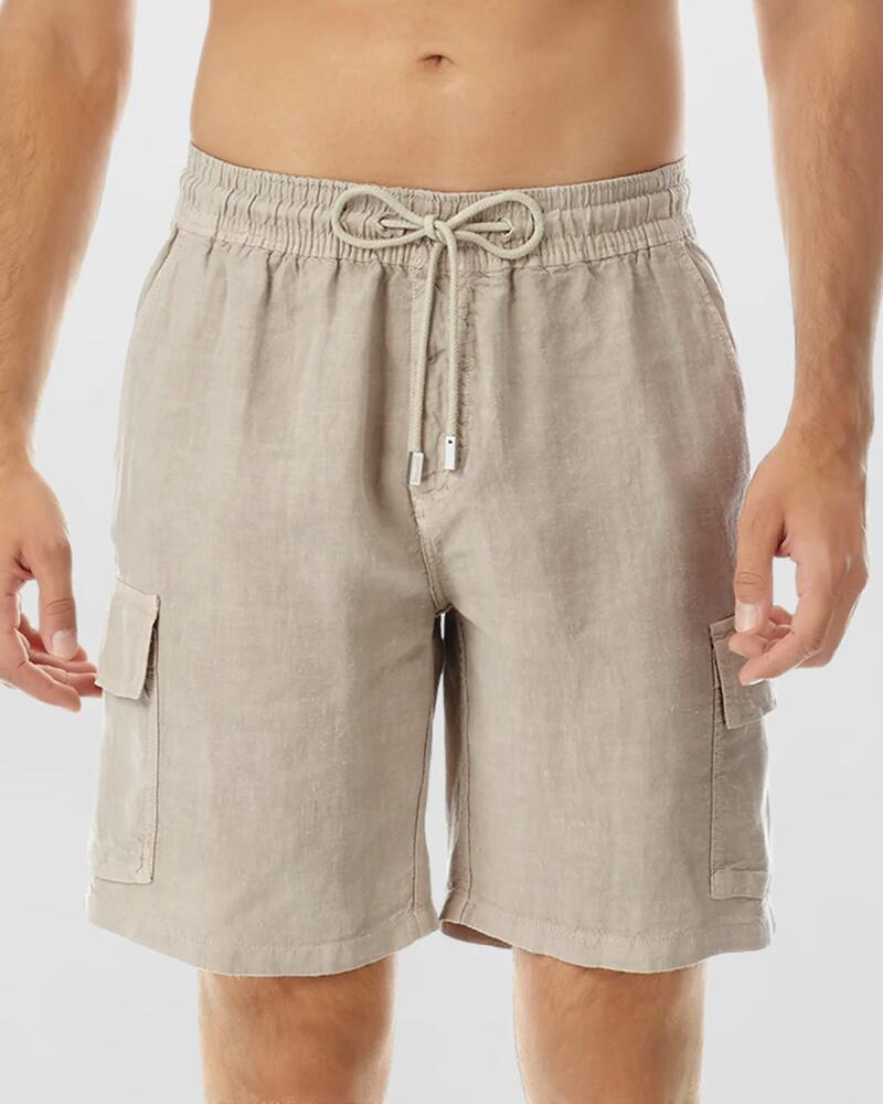 Vilebrequin Men's Linen Drawstring Shorts Cover