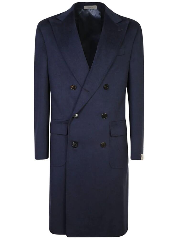 Corneliani double-breasted coat - Blue Cover