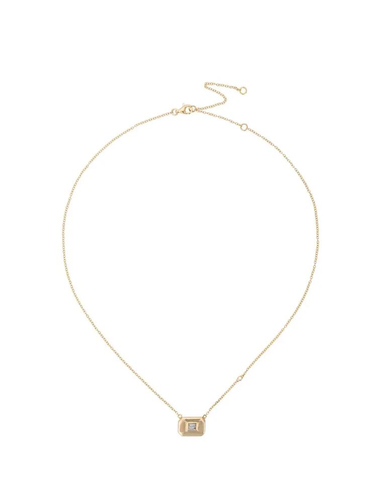 SHAY Essential Baguette necklace - Metallic Cover