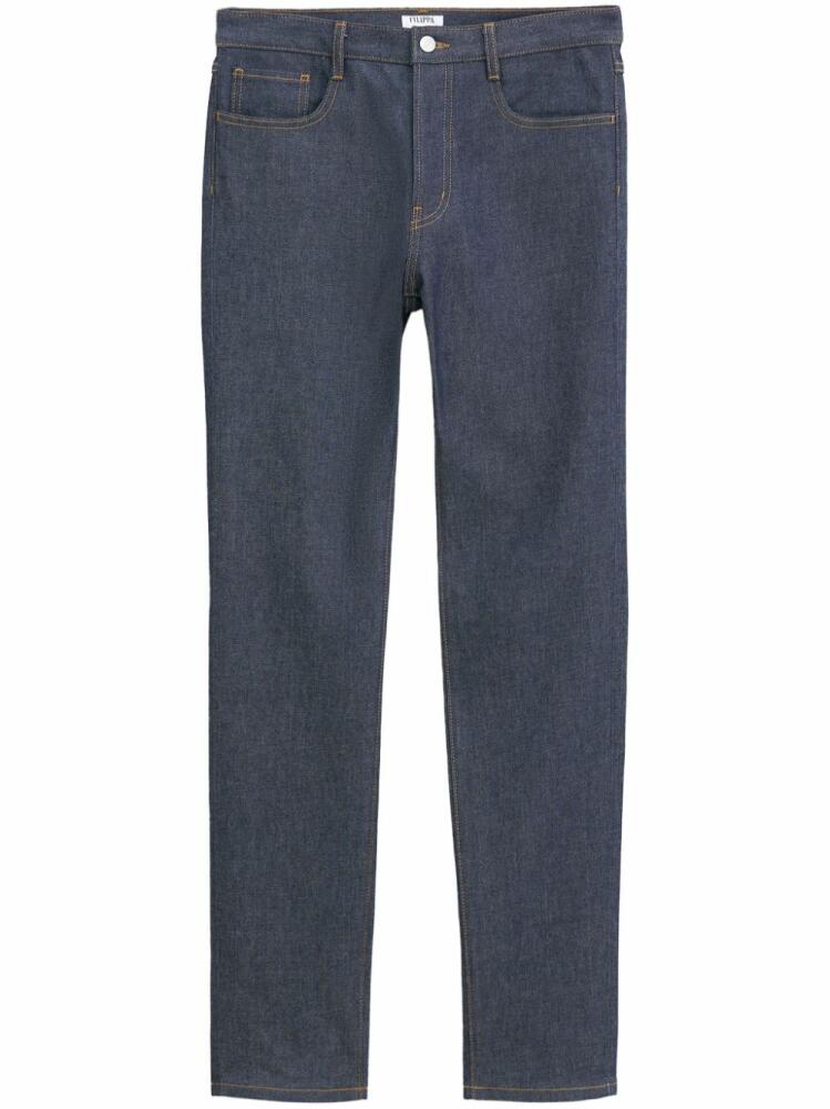 Filippa K slim straight-leg jeans - Blue Cover