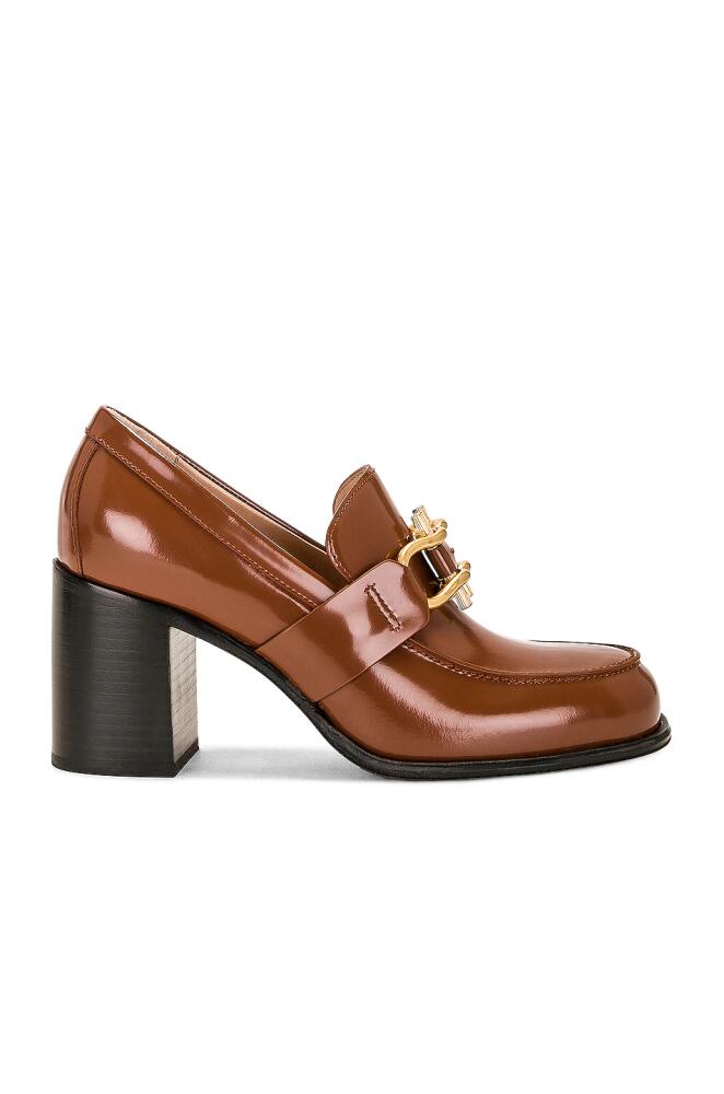 Bottega Veneta Monsieur Loafer Pump in Cognac Cover