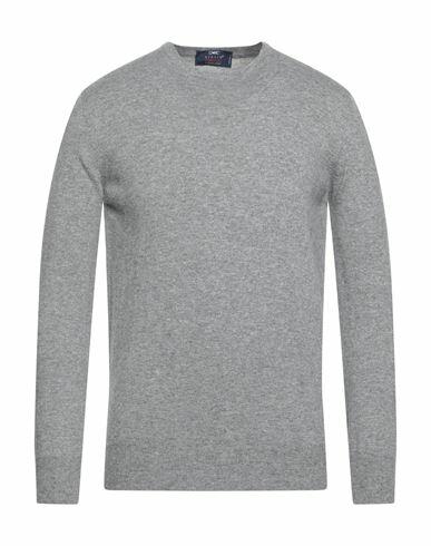 Giulio Corsari Man Sweater Grey Wool, Viscose, Polyamide, Cashmere Cover