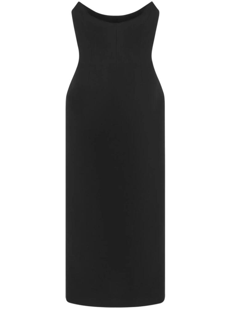 Versace strapless bustier gown - Black Cover