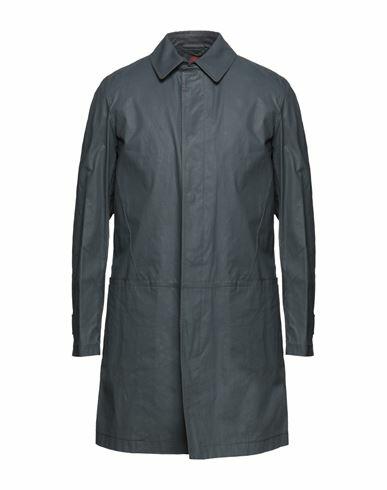 Trussardi Man Overcoat & Trench Coat Lead Cotton Cover