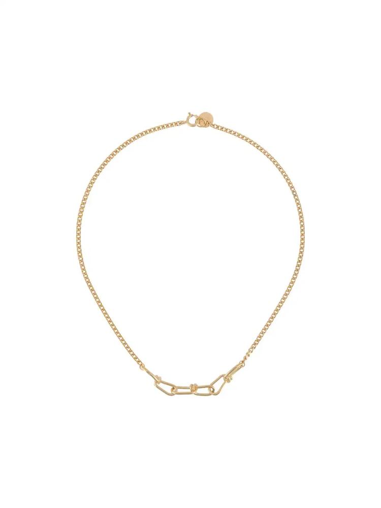 Annelise Michelson wire chain gourmette necklace - Gold Cover