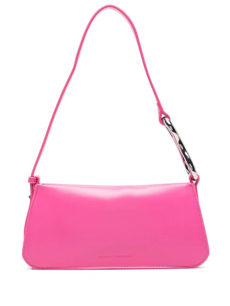 Chiara Ferragni Cfloop hardware-detail shoulder bag - Pink Cover