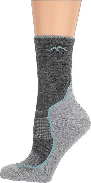 Darn Tough Vermont Light Hiker Micro Crew Light Cushion (Slate) Women's No Show Socks Shoes Cover