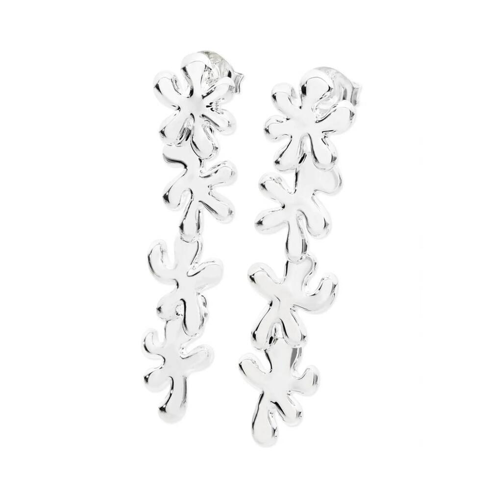 Lucy Quartermaine 4 Drop Splash Earrings in Sterling Silver Cover