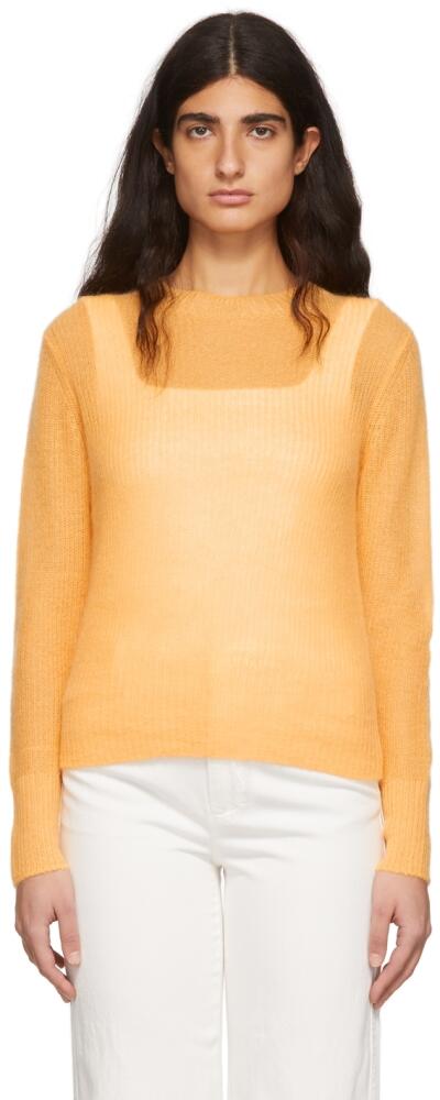 Vince Orange Nylon Sweater Cover