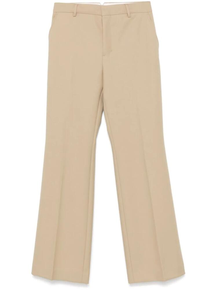 AMI Paris flared trousers - Neutrals Cover