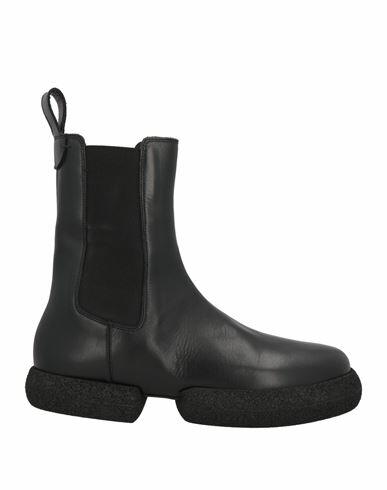 Dries Van Noten Man Ankle boots Black Leather Cover