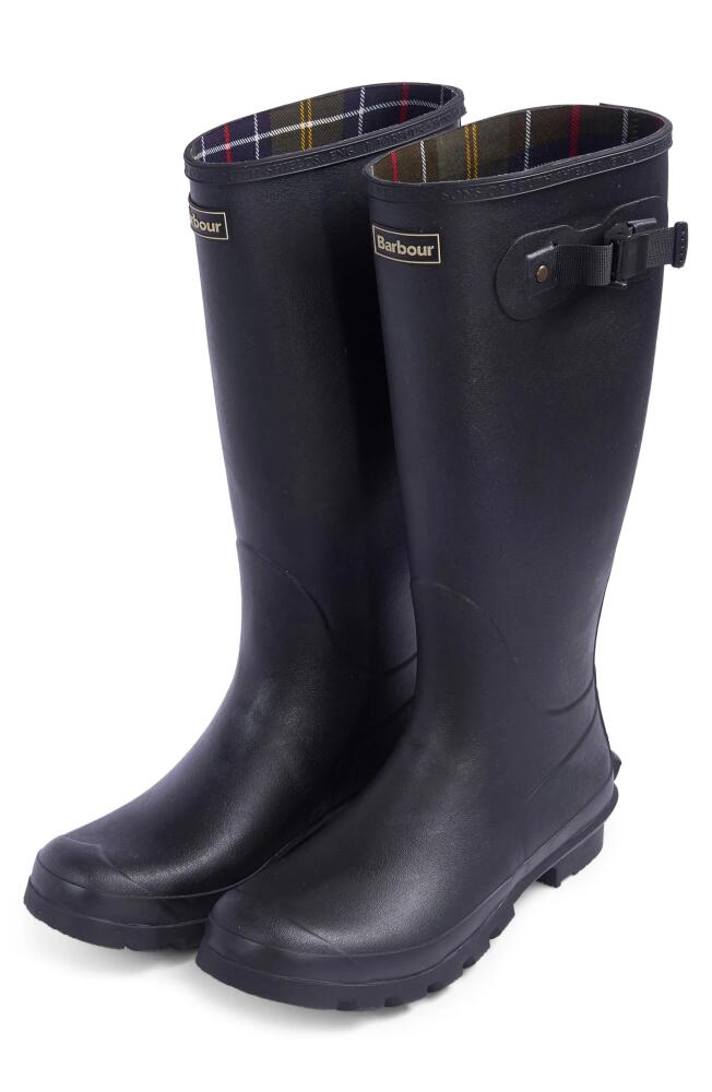 Barbour Bede Rain Boot in Black Cover