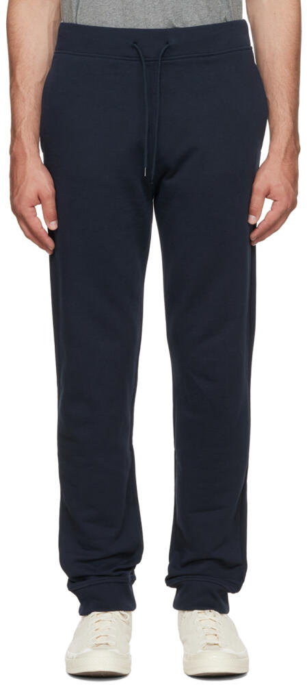 A.P.C. Navy Cotton Lounge Pants Cover