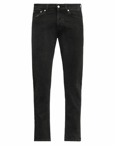 Grifoni Man Jeans Black Cotton, Elastane Cover