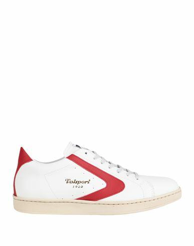 Valsport Man Sneakers White Soft Leather Cover