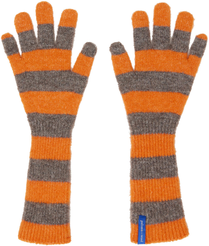 Paloma Wool Orange & Gray Patum Gloves Cover