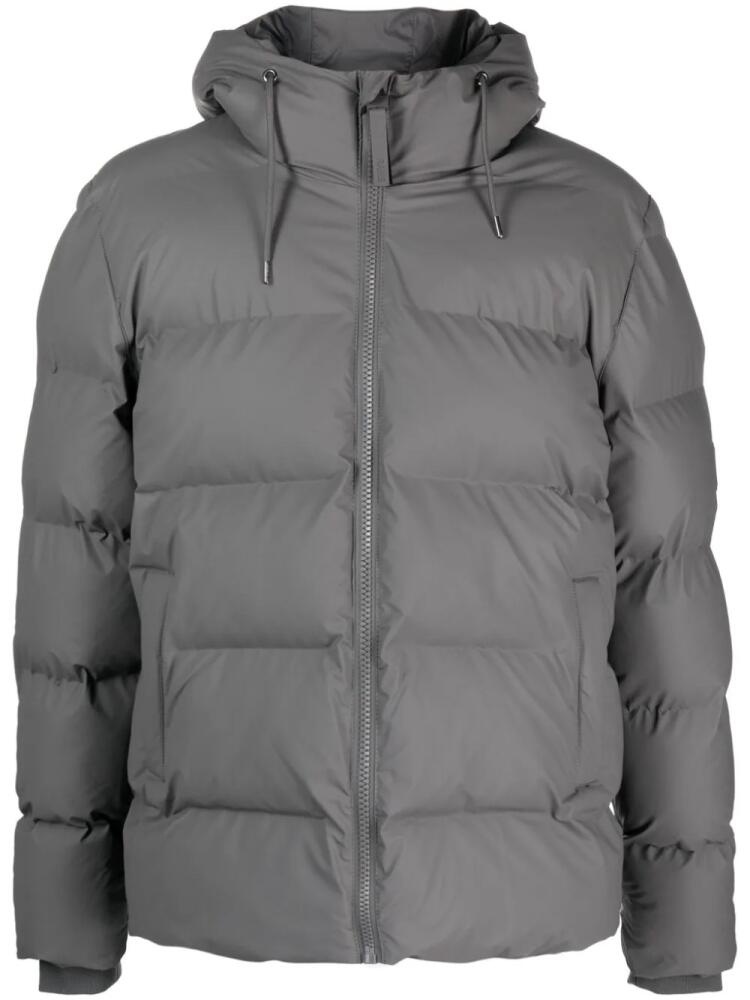 Rains Alta waterproof padded jacket - Grey Cover