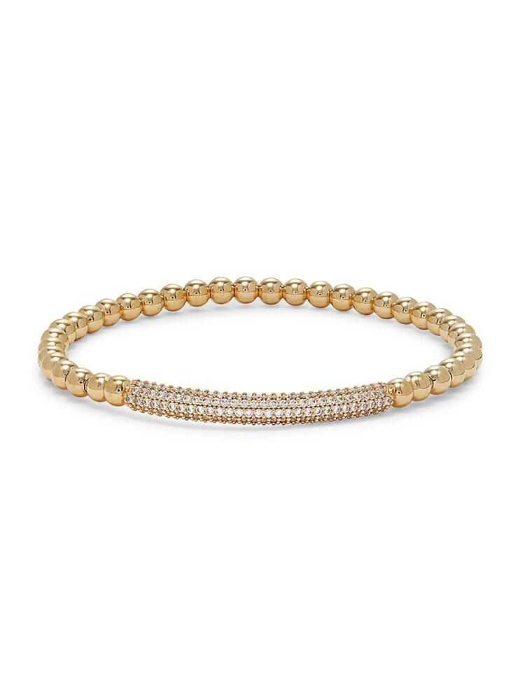 Adriana Orsini Women's 18K Goldplated & Cubic Zirconia Bracelet Cover