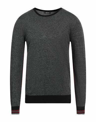 Gaudì Man Sweater Black Viscose, Polyamide Cover