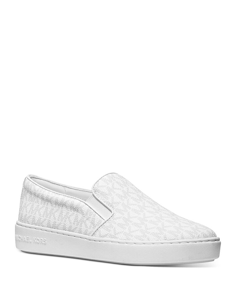 Michael Michael Kors Women's Keaton Logo Print Loafers Cover