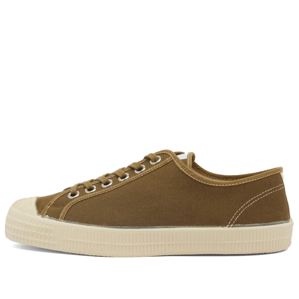 Novesta Men's Star Master Contrast Stitch Sneakers in Kari/Beige Cover