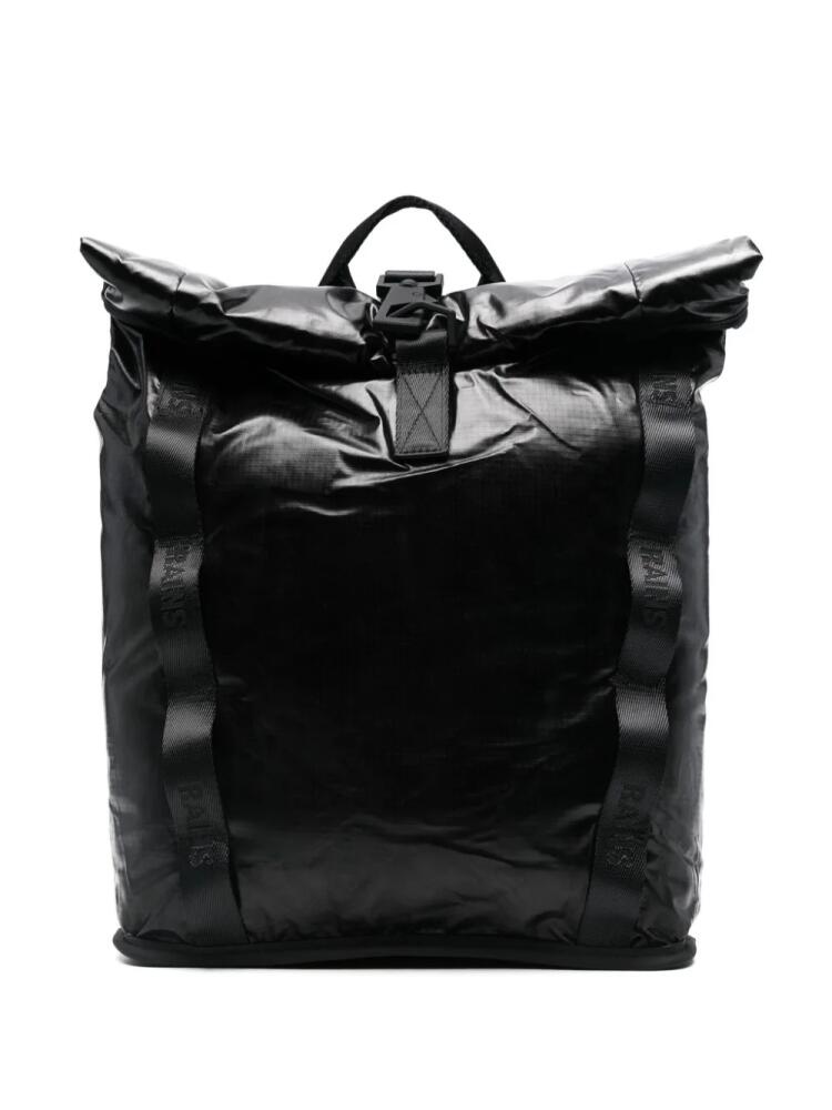 Rains Sibu Rolltop backpack - Black Cover