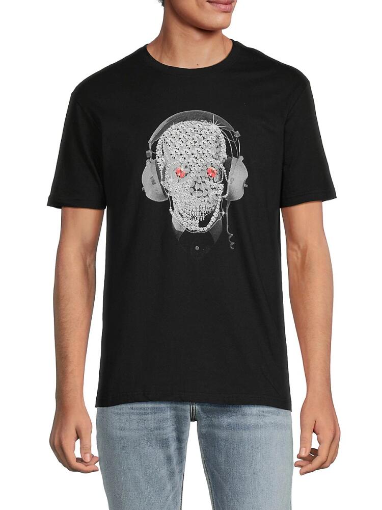 Eleven Paris Men's Skull Graphic Tee - Black Cover