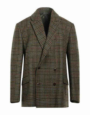 Costumein Man Blazer Military green Virgin Wool Cover