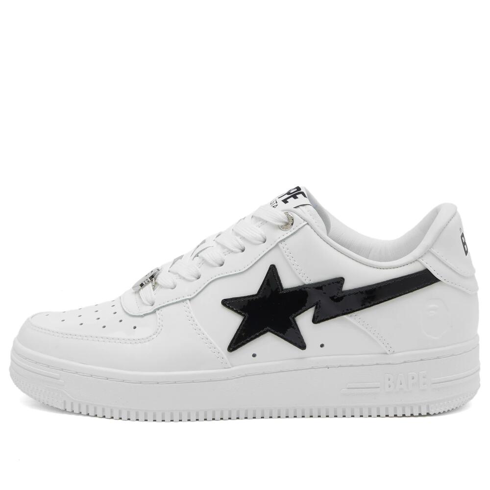 A Bathing Ape Women's Bape Sta #2 in White Cover