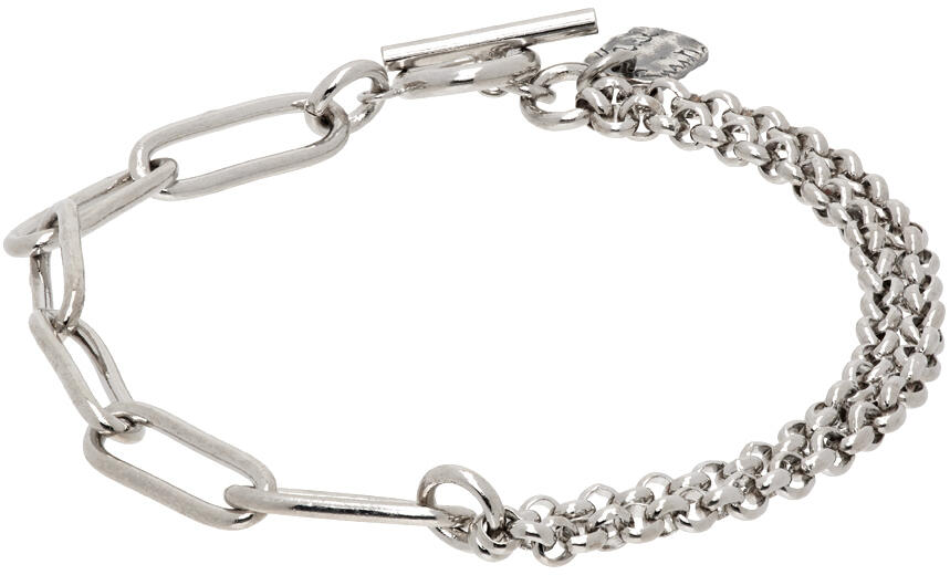 Paul Smith Silver Two Chain Bracelet Cover