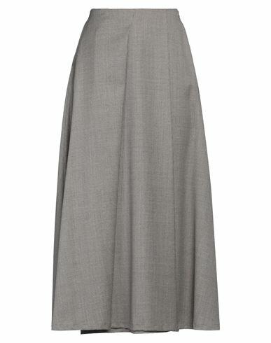 Fabiana Filippi Woman Midi skirt Grey Polyamide, Elastane Cover