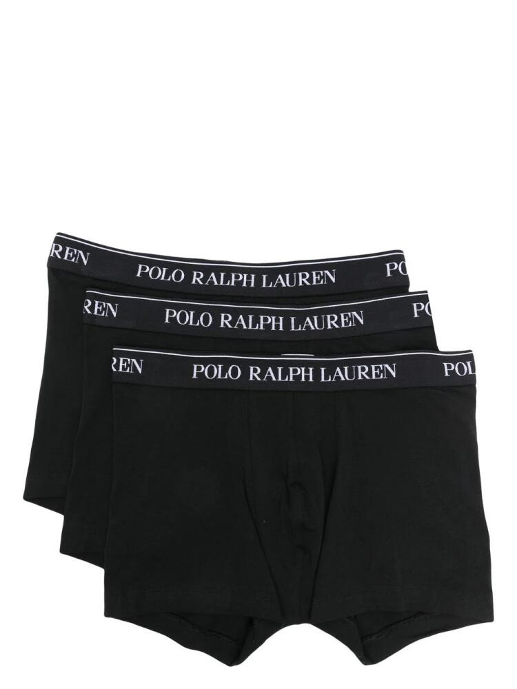 Polo Ralph Lauren pack of 3 logo waistband briefs - Black Cover