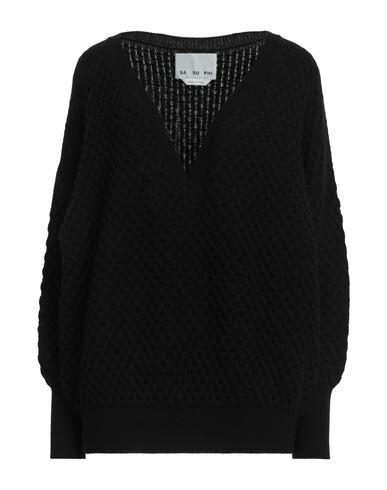 Sa Su Phi Woman Sweater Black Cashmere Cover