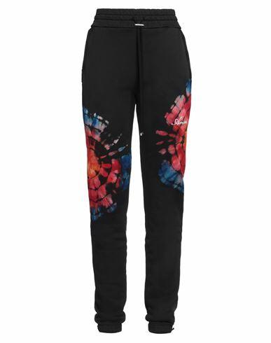 Amiri Woman Pants Black Cotton Cover