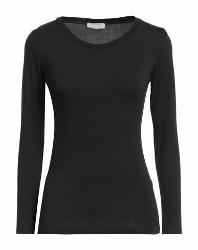 Twenty Easy By Kaos Woman T-shirt Black Viscose, Elastane Cover