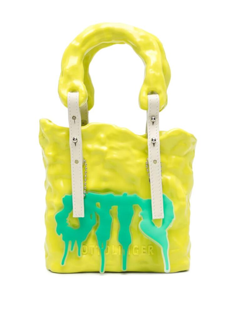 Ottolinger Signature Ceramic tote bag - Yellow Cover