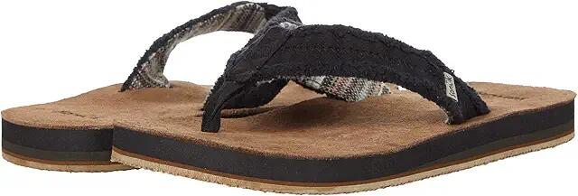 Sanuk Fraid Not Soft Top (Black) Men's Shoes Cover