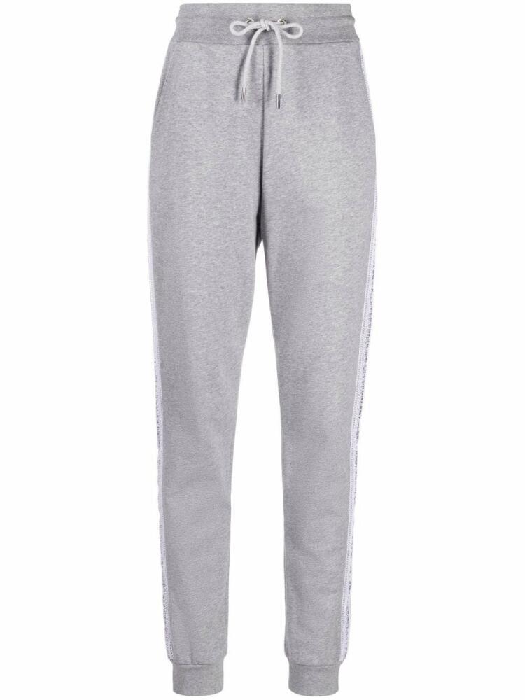 Karl Lagerfeld logo tape track pants - Grey Cover