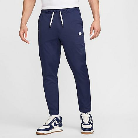 Nike Men's Club Woven Tapered Pants in Blue/Midnight Navy Cover