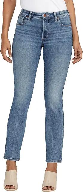 Jag Jeans Forever Stretch Mid Rise Straight Leg (Blue Nile) Women's Jeans Cover