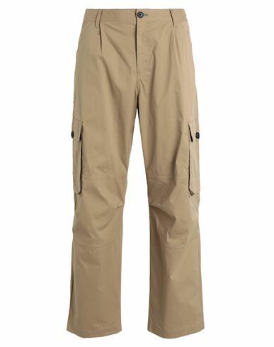 Ps Paul Smith Man Pants Sand Cotton, Nylon, Elastane Cover