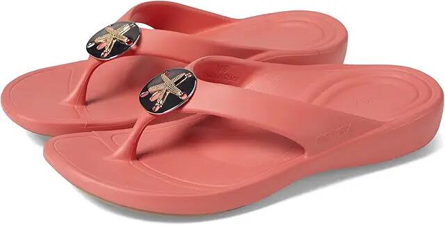 Aetrex Maui Starfish (Coral) Women's Sandals Cover