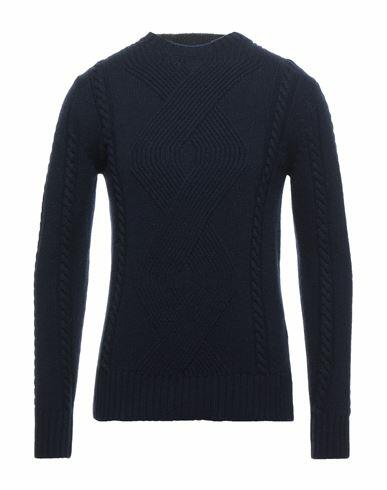 Gazzarrini Man Sweater Midnight blue Wool Cover