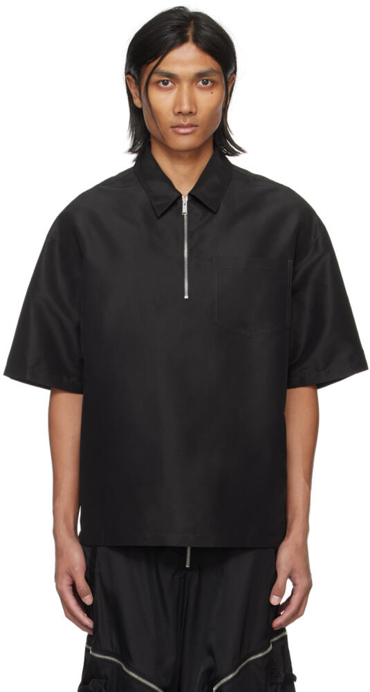 Heron Preston Black Ex-Ray Polo Cover