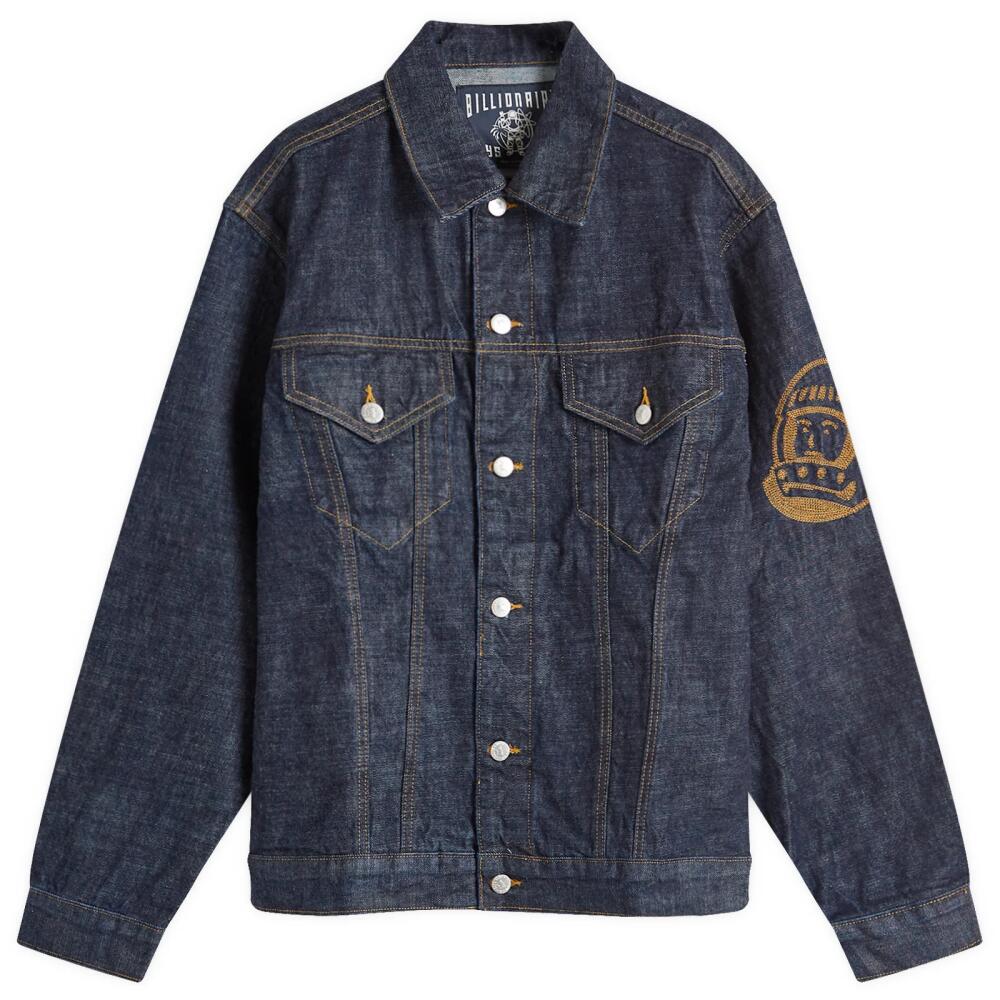 Billionaire Boys Club Men's Astro Selvedge Denim Jacket in Indigo Cover