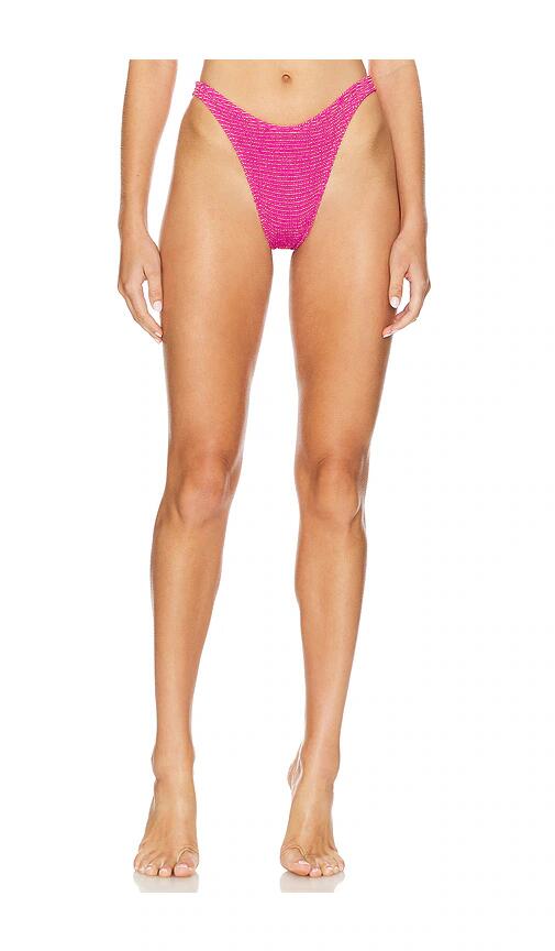 Bond Eye Sinner Brief Bikini Bottom in Pink Cover